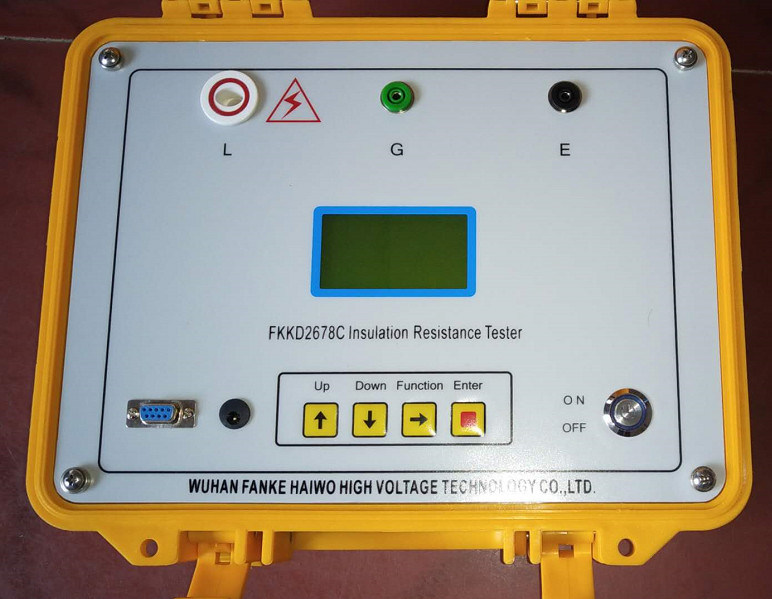 Automatic Insulation Resistance Test Equipment For Water Cooled Type Power Generator